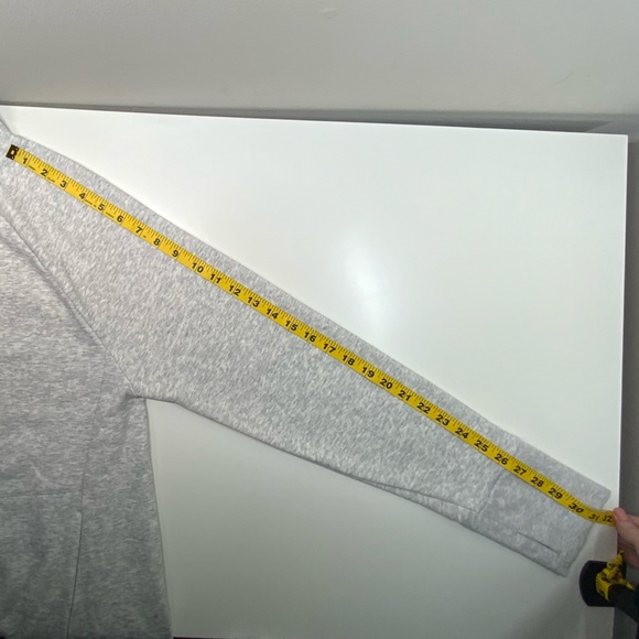 NWT | Fabletics | Zaylee Funnel Neck Tunic | Light Grey | Large - Picture 12 of 15